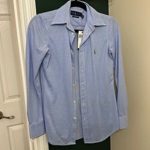 Ralph Lauren Knit Oxford Button Shirt